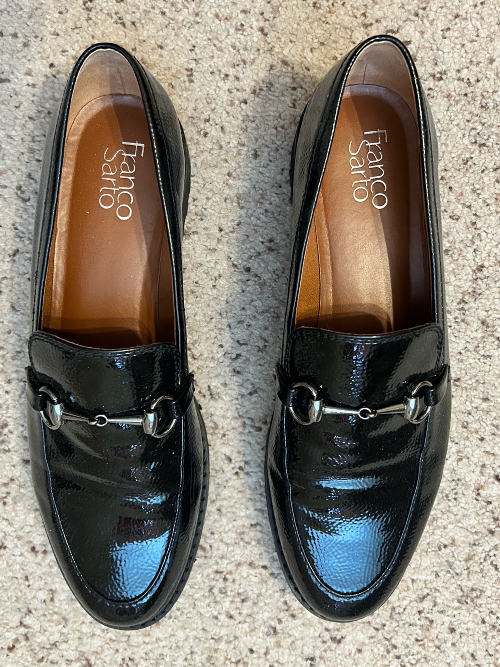 Franco sarto Patent Leather Loafers